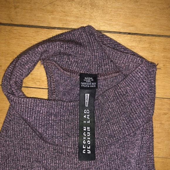 Design Lab Mock Neck Racerback Tank - Picture 3 of 4